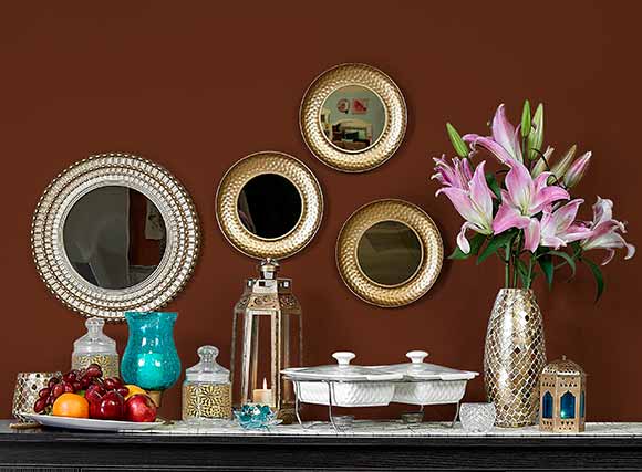 Ramadan essential decor lanterns and mirros